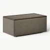 Sofa-Hocker Lennon aus Bouclé mit Stauraum
