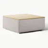 Sofa-Hocker Lennon aus Bouclé mit Stauraum