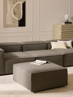 Sofa-Hocker Lennon aus Bouclé