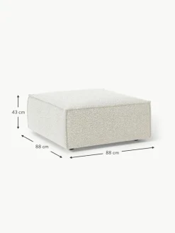 Sofa-Hocker Lennon aus Bouclé