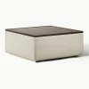 Sofa-Hocker Lennon aus Cord mit Stauraum