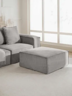 Sofa-Hocker Lennon aus Cord