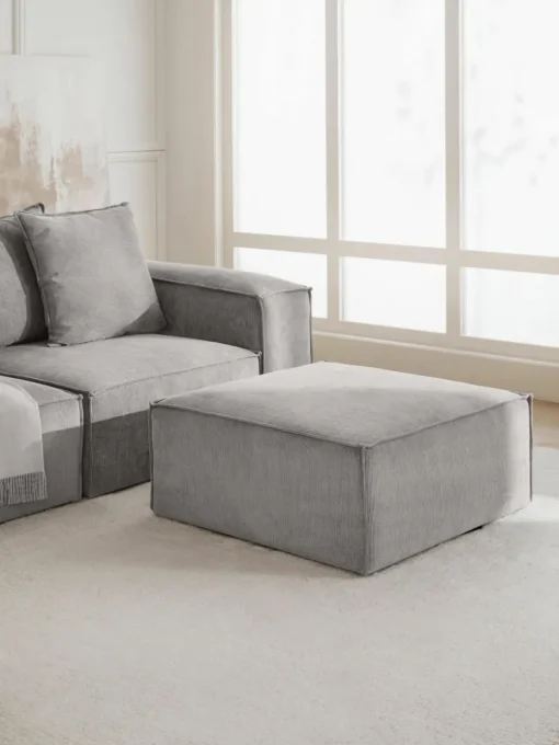 Sofa-Hocker Lennon aus Cord