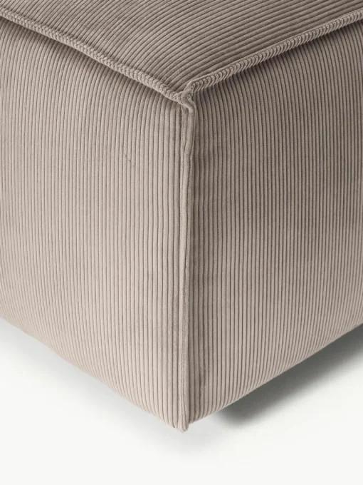 Sofa-Hocker Lennon aus Cord