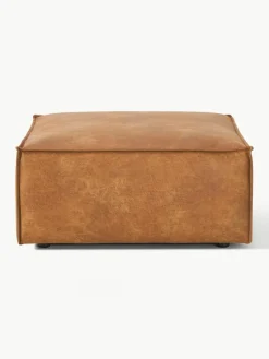 Sofa-Hocker Lennon aus recyceltem Leder