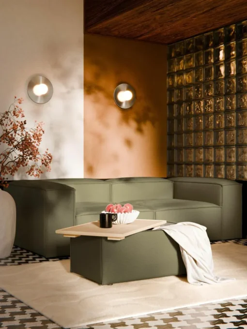 Sofa-Hocker Lennon mit Stauraum