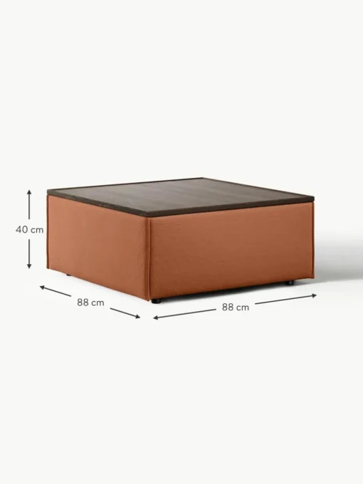 Sofa-Hocker Lennon mit Stauraum