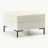 Sofa-Hocker Luna mit Stauraum
