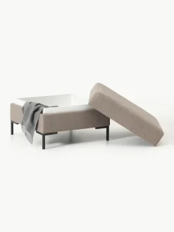 Sofa-Hocker Luna mit Stauraum
