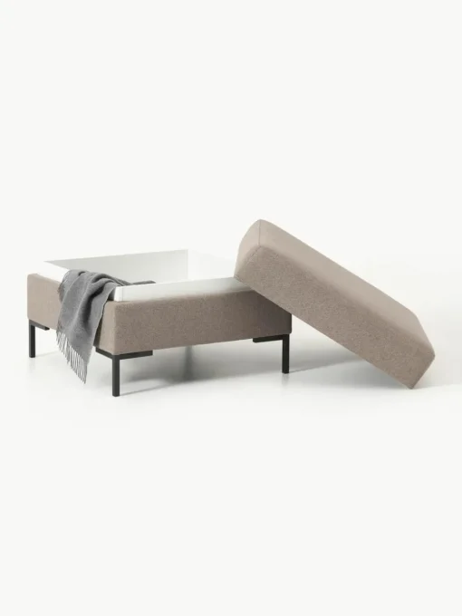 Sofa-Hocker Luna mit Stauraum