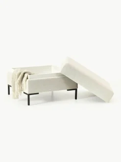 Sofa-Hocker Luna mit Stauraum