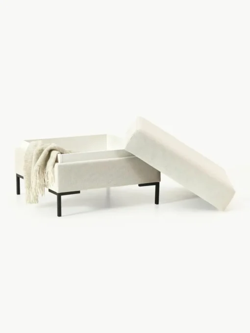 Sofa-Hocker Luna mit Stauraum