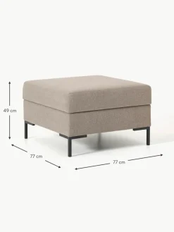 Sofa-Hocker Luna mit Stauraum