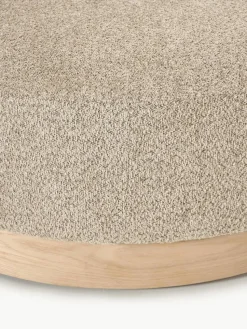 Sofa-Hocker Natalie aus Teddy-Bouclé