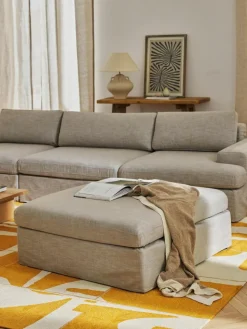 Sofa-Hocker Russell mit abnehmbaren Bezügen