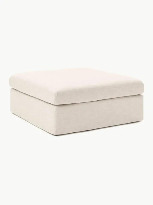 Sofa-Hocker Russell mit abnehmbaren Bezügen