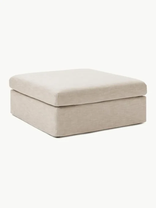 Sofa-Hocker Russell mit abnehmbaren Bezügen