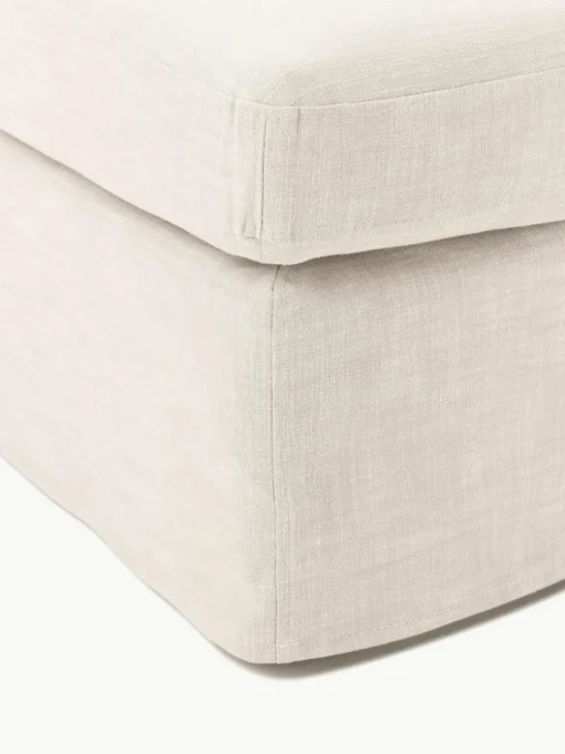 Sofa-Hocker Russell mit abnehmbaren Bezügen