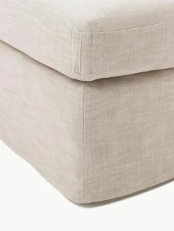 Sofa-Hocker Russell mit abnehmbaren Bezügen