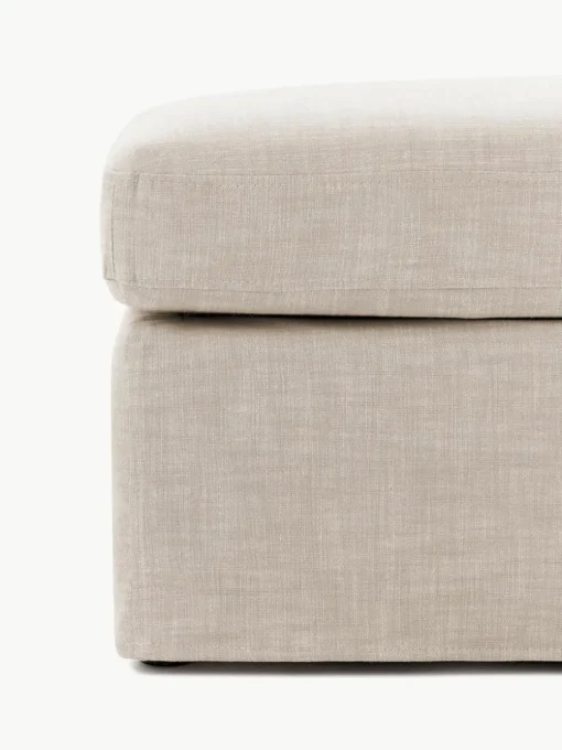 Sofa-Hocker Russell mit abnehmbaren Bezügen