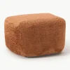 Sofa-Hocker Wolke aus Teddy-Bouclé