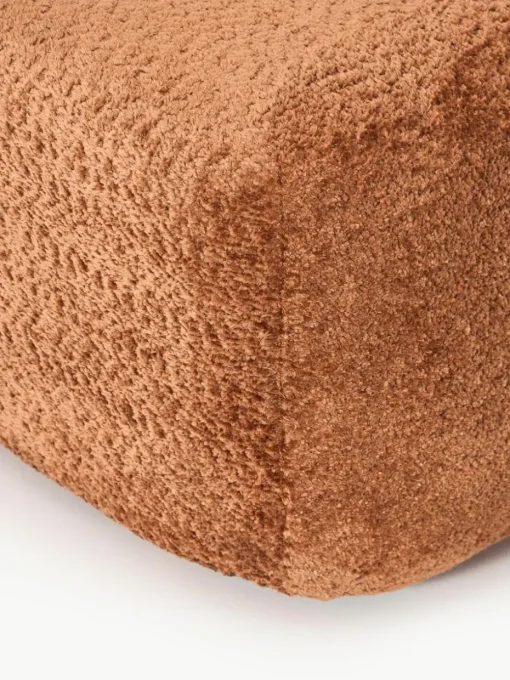 Sofa-Hocker Wolke aus Teddy-Bouclé