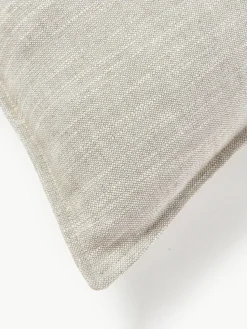 Sofa-Kissen Lennon aus Leinen-Mix