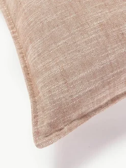 Sofa-Kissen Lennon aus Leinen-Mix