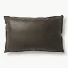 Sofa-Kissen Lennon aus recyceltem Leder