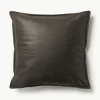Sofa-Kissen Lennon aus recyceltem Leder