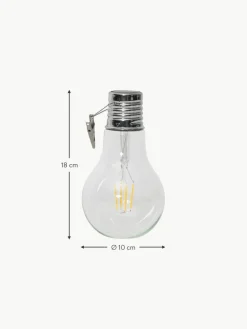 Solar-LED-Pendelleuchten Fille, 2 Stück