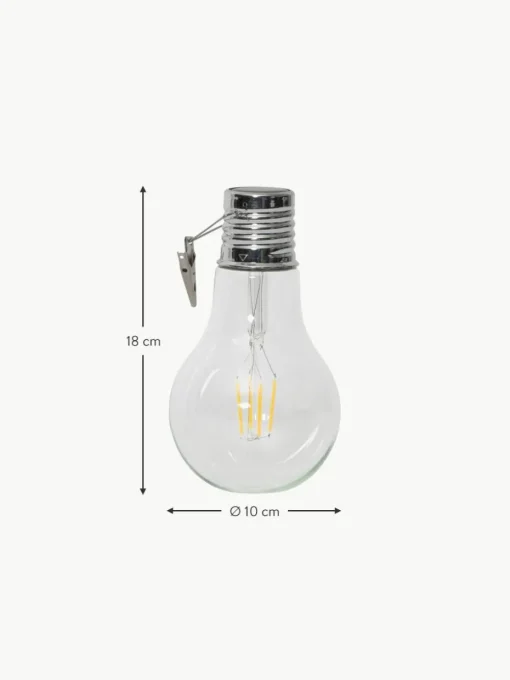 Solar-LED-Pendelleuchten Fille, 2 Stück
