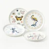 Speiseteller Flamboyant, 4er-Set