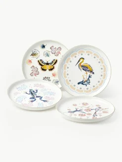 Speiseteller Flamboyant, 4er-Set
