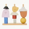 Spielzeug Character aus Buchenholz