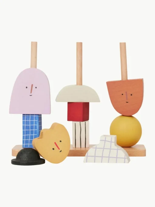 Spielzeug Character aus Buchenholz