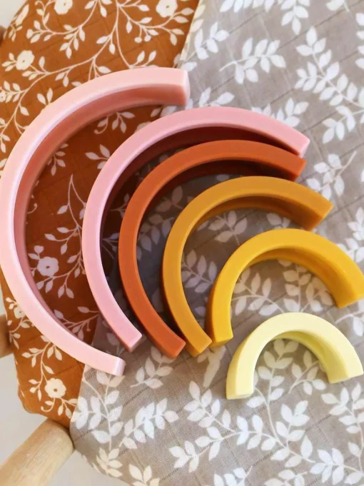 Stapelspielzeug Rainbow