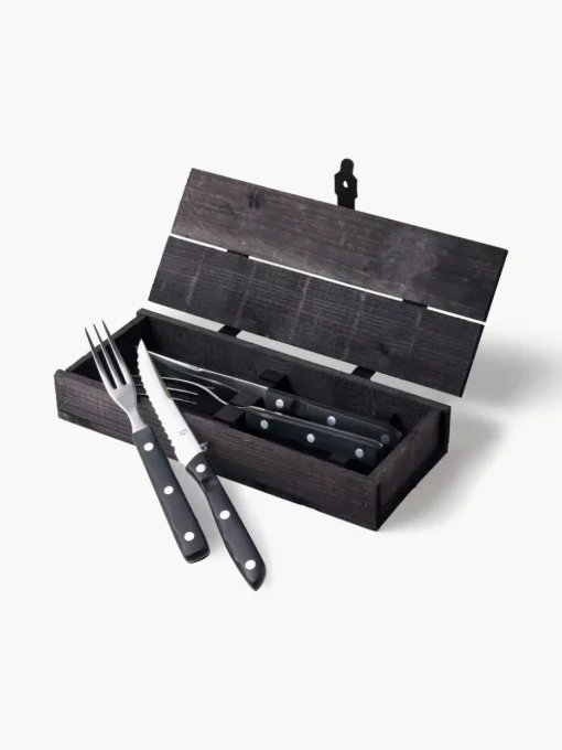 Steak-Besteck-Set Old Farmer mit Box, in verschiedenen Setgrößen