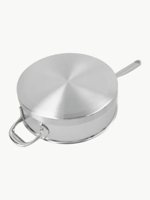 Stieltopf Apollo aus Edelstahl mit Deckel