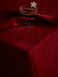 Stoffservietten Hollyn mit winterlichem Motiv, 4 Stück
