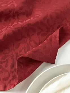 Stoffservietten Hollyn mit winterlichem Motiv, 4 Stück