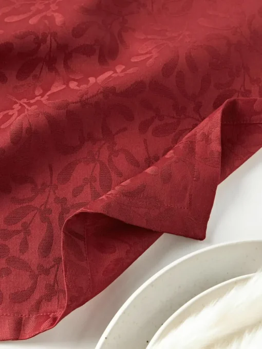 Stoffservietten Hollyn mit winterlichem Motiv, 4 Stück