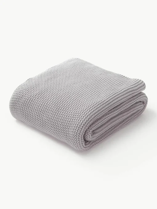 Strickdecke Adalyn aus Bio-Baumwolle