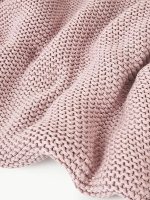 Strickdecke Adalyn aus Bio-Baumwolle