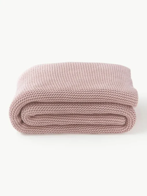 Strickdecke Adalyn aus Bio-Baumwolle
