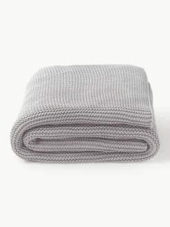 Strickdecke Adalyn aus Bio-Baumwolle
