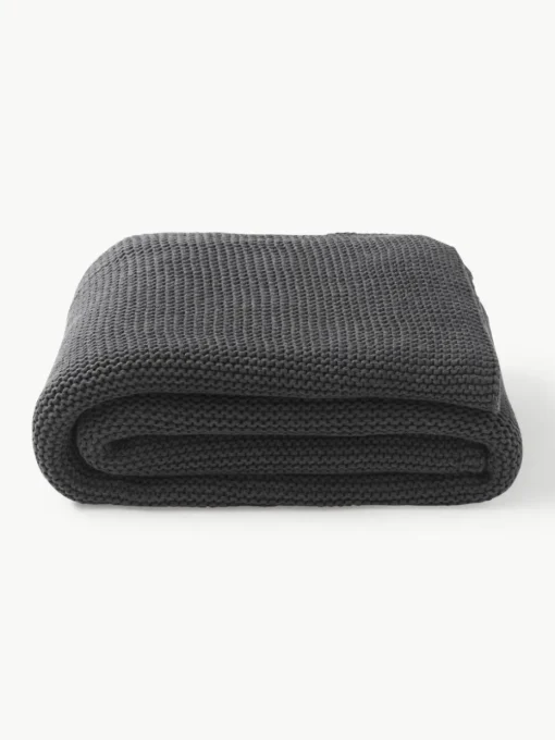 Strickdecke Adalyn aus Bio-Baumwolle