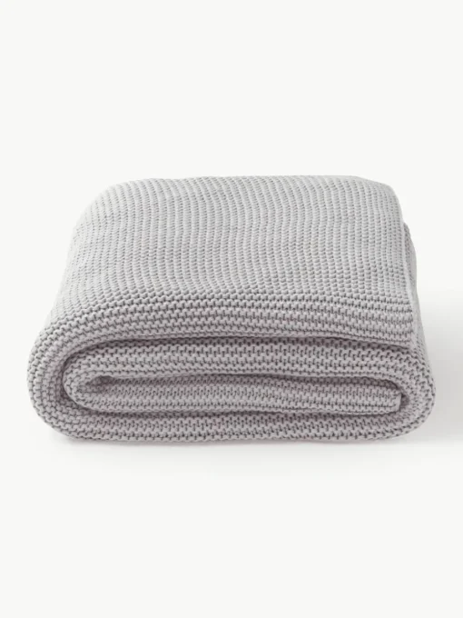 Strickdecke Adalyn aus Bio-Baumwolle
