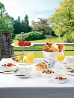 Suppenteller à table aus Fine Bone China