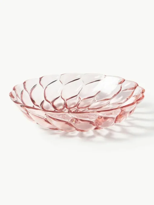 Suppenteller Jellies mit Strukturmuster, 4 Stück